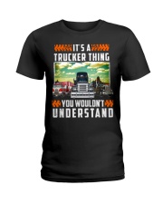 TRUCKER THING Ladies T-Shirt thumbnail
