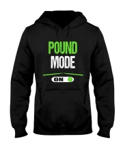Pound Mode On - Pound Workout Hooded Sweatshirt front