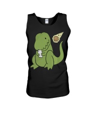 Tyrannosaurus Selfie Funny Dinosaur Unisex Tank thumbnail