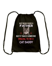 Cat Daddy is truly awesome Father Drawstring Bag thumbnail