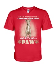 GREYHOUND V-Neck T-Shirt front