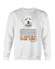Maltese Crewneck Sweatshirt thumbnail