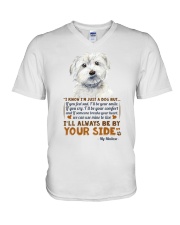 Maltese V-Neck T-Shirt thumbnail