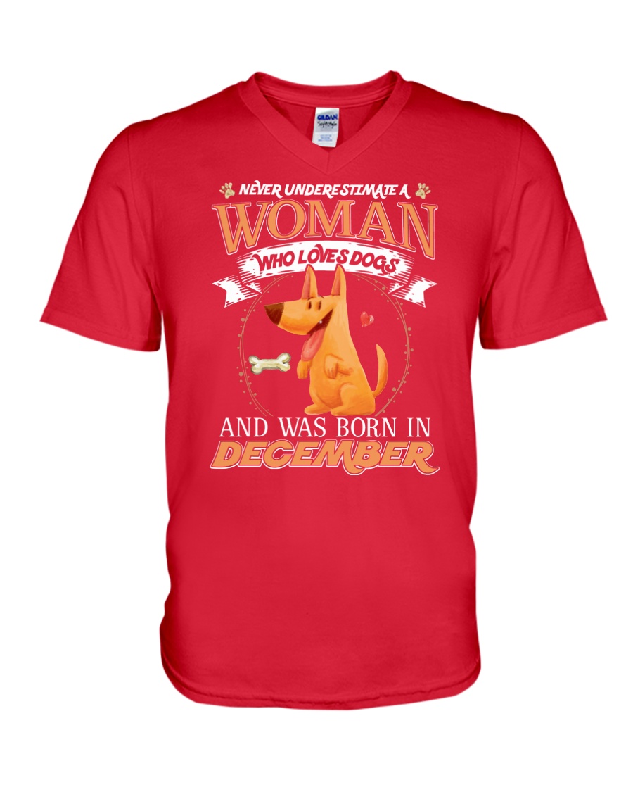 Dog V-Neck T-Shirt
