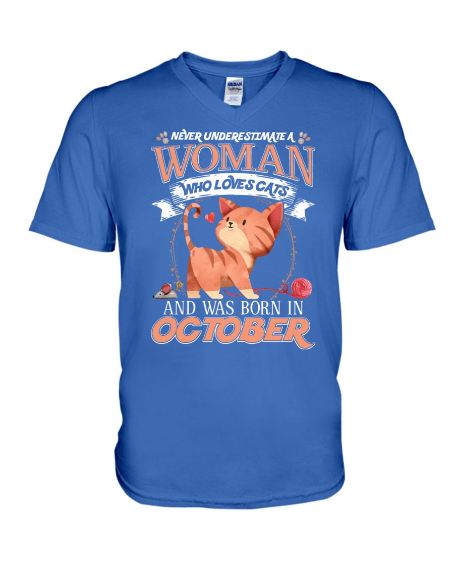 CAT V-Neck T-Shirt