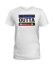 Straight Outta Pencils Ladies T-Shirt thumbnail