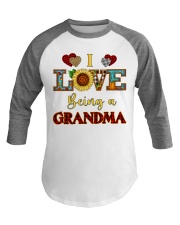 I Love Being A Grandma Baseball Tee tile