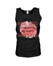 Getting Real Tired Unisex Tank tile