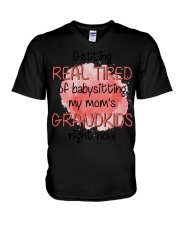 Getting Real Tired V-Neck T-Shirt tile
