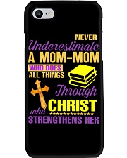 Never Underestimate A Mom-Mom Phone Case tile