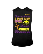 Never Underestimate A Mom-Mom Sleeveless Tee tile