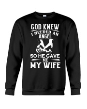 God Knew I Needed An Angel Crewneck Sweatshirt tile