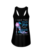 I Have Two Titles Mom And Mimi Ladies Flowy Tank tile