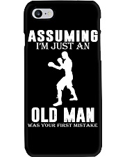 Assuming I'm Just An Old Man Phone Case tile