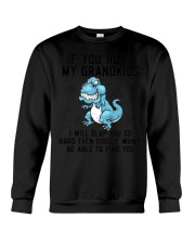 If You Hurt My Grandkids Crewneck Sweatshirt tile