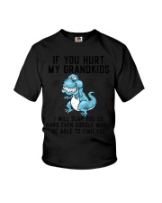 If You Hurt My Grandkids Youth T-Shirt tile