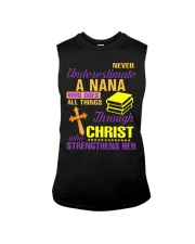 Never Understimate A Nana Sleeveless Tee tile