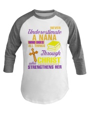 Never Understimate A Nana Baseball Tee tile