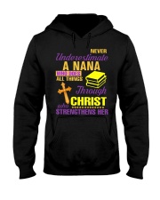 Never Understimate A Nana Hooded Sweatshirt tile