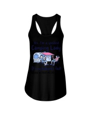 Camping Lady Ladies Flowy Tank tile