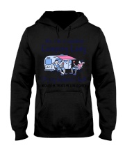 Camping Lady Hooded Sweatshirt tile