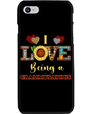 I Love Being Grammysaurus Phone Case tile