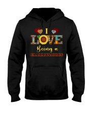 I Love Being Grammysaurus Hooded Sweatshirt tile