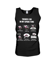 Things I Do In My Spare Time Unisex Tank tile