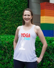Jumboya Ladies Flowy Tank lifestyle-bellaflowy-tank-front-2