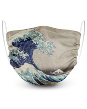 Great Wave Mask 2 Layer Face Mask - Single thumbnail