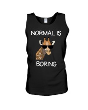 Normal Is Boring Giraffe Funny Cool Gift T-shirt Unisex Tank thumbnail
