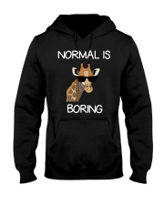 Normal Is Boring Giraffe Funny Cool Gift T-shirt Hooded Sweatshirt thumbnail