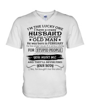 February Girl V-Neck T-Shirt thumbnail