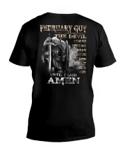 February Guy V-Neck T-Shirt tile