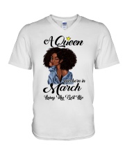A Queen March V-Neck T-Shirt tile