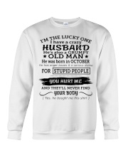Husband October Crewneck Sweatshirt tile