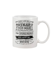 Husband October Mug tile