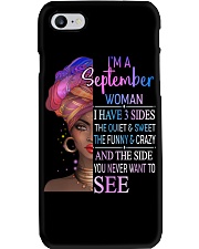 September Woman Phone Case tile