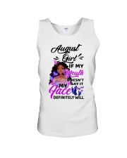 August Girl Unisex Tank tile