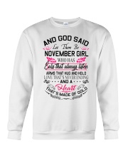 November Girl Crewneck Sweatshirt tile