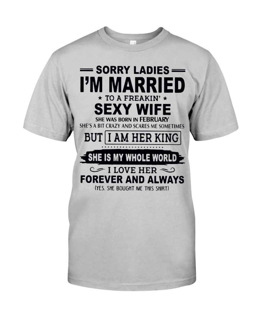 Wife February Classic T-Shirt