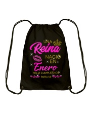 Una Reina Enero Drawstring Bag tile