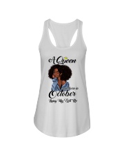 A Queen October Ladies Flowy Tank tile