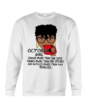 October Girl Crewneck Sweatshirt tile