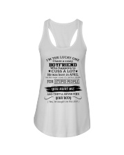 Boyfriend April Ladies Flowy Tank tile