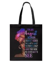 August Woman Tote Bag tile