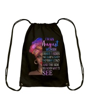 August Woman Drawstring Bag tile