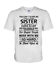 Sister May V-Neck T-Shirt tile