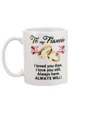 To My Fiancee Mug back
