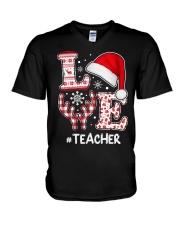Teacher V-Neck T-Shirt tile